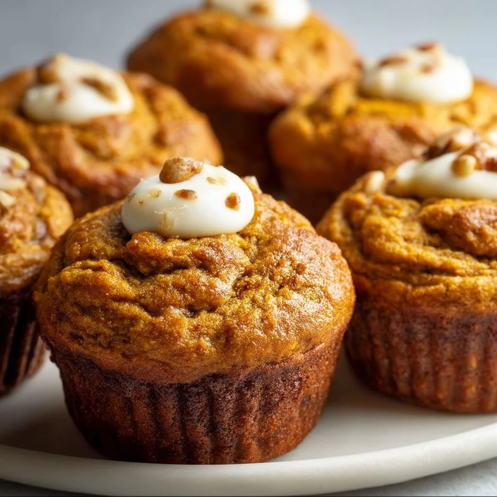 Flourless Pumpkin Muffins