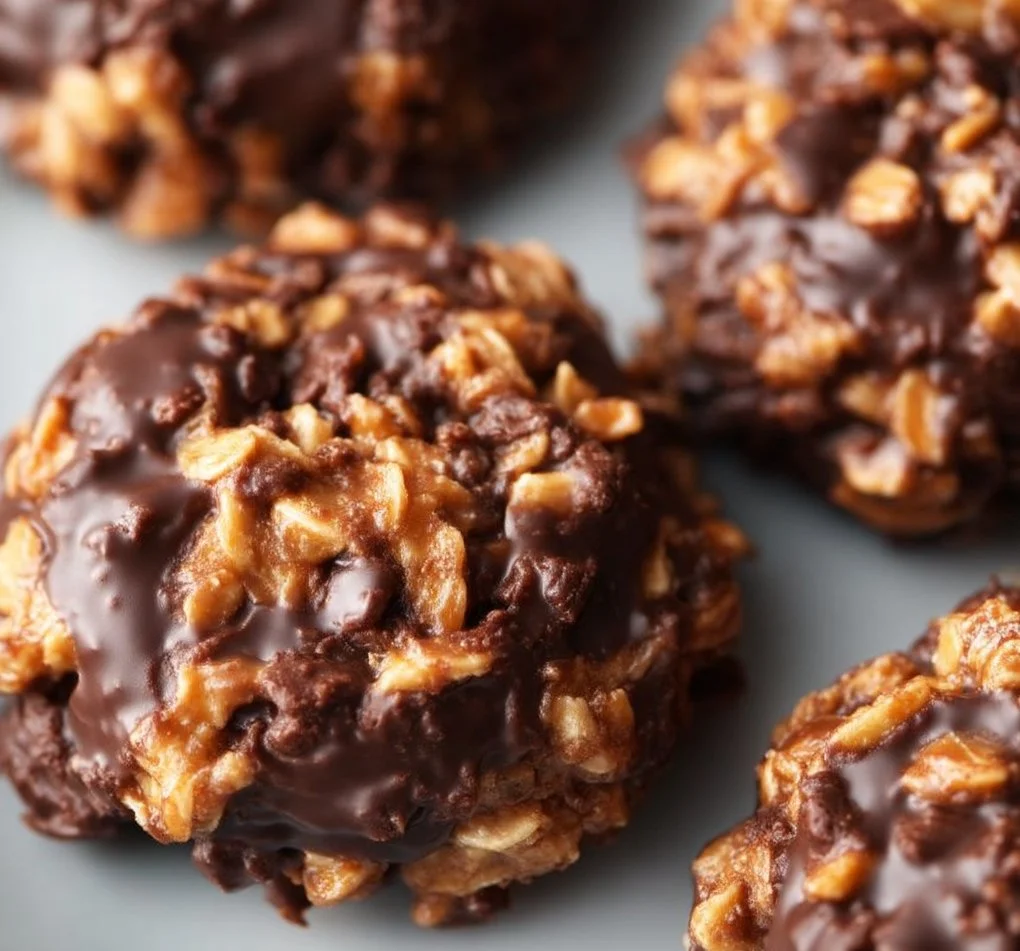 Fudgy Sugar Free No-Bake Cookies