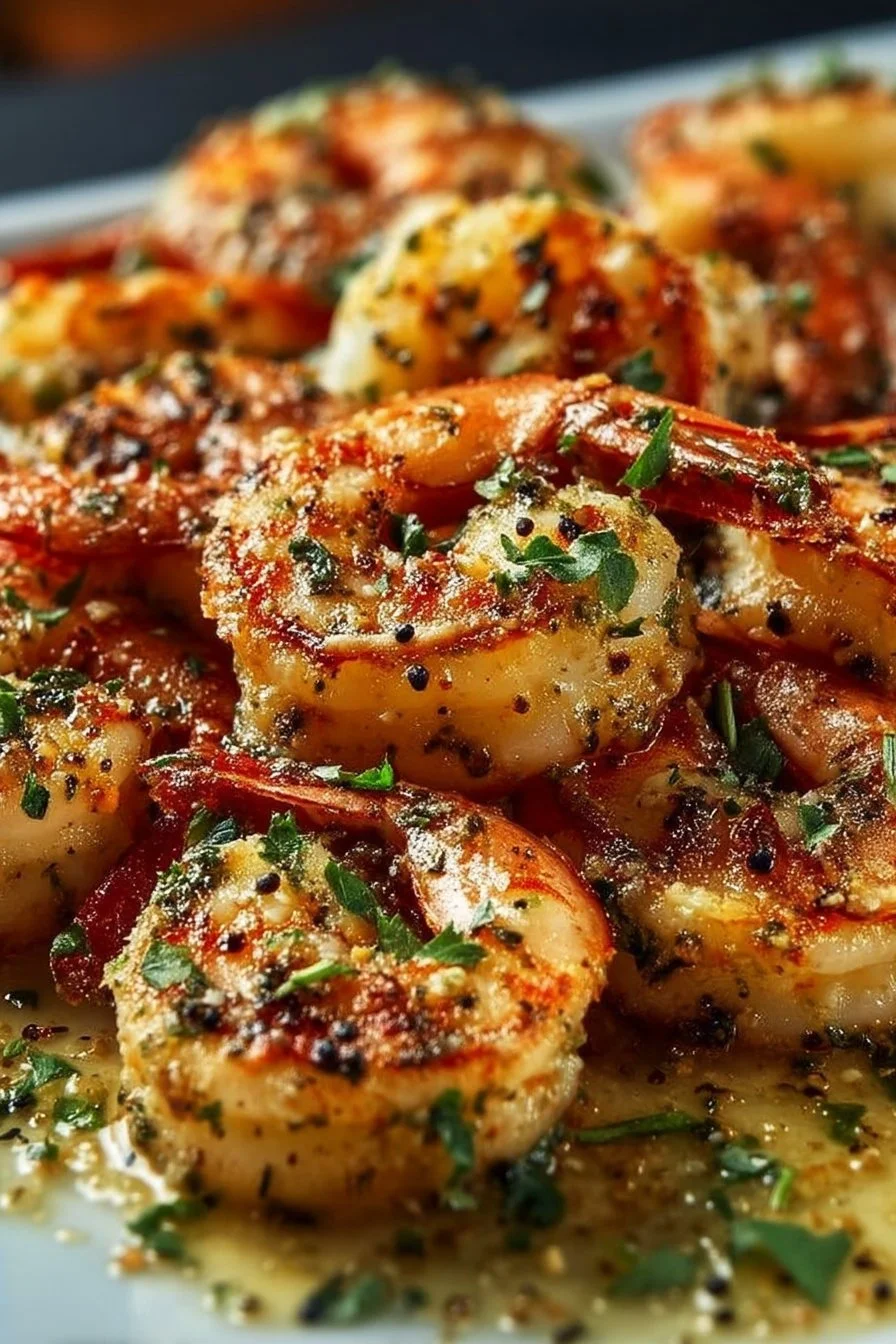 Garlic Parmesan Roasted Shrimp