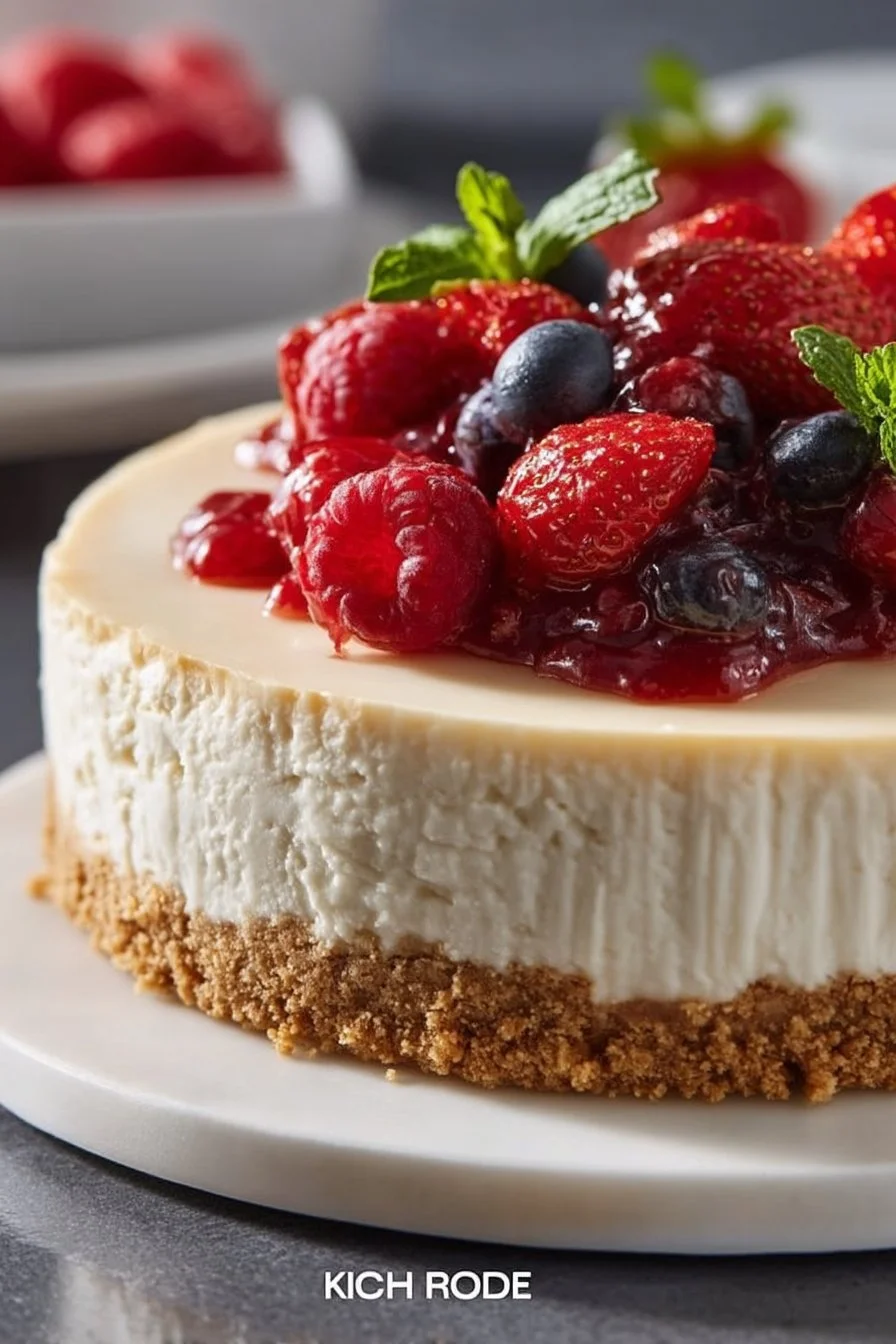 Greek Yogurt Cheesecake