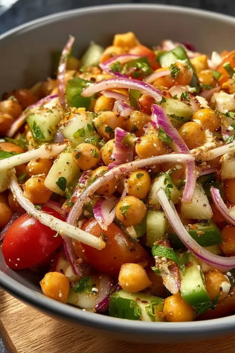Healthy chickpea salad 🥗