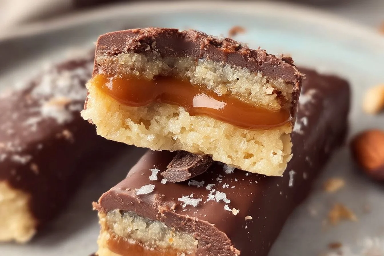 Healthy Keto Twix Bars