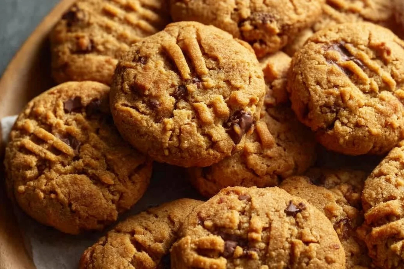 Healthy Peanut Butter Greek Yogurt Cookies