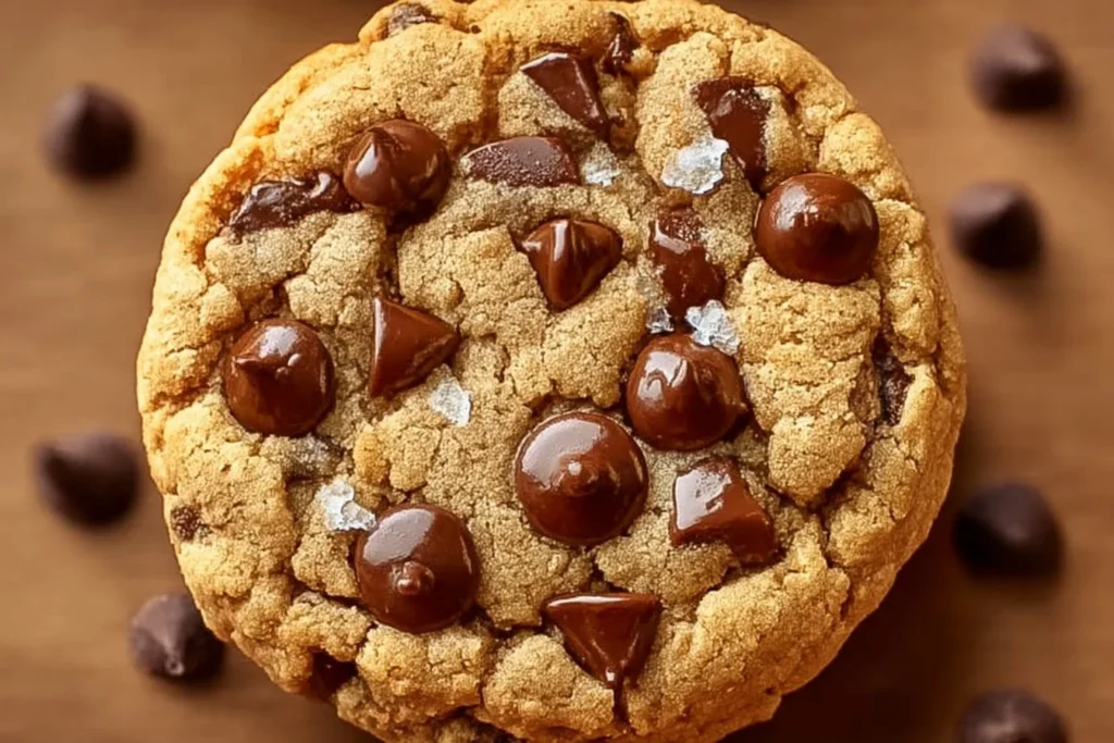 Healthy chocolate chip cookies made with protein for a guilt-free indulgence