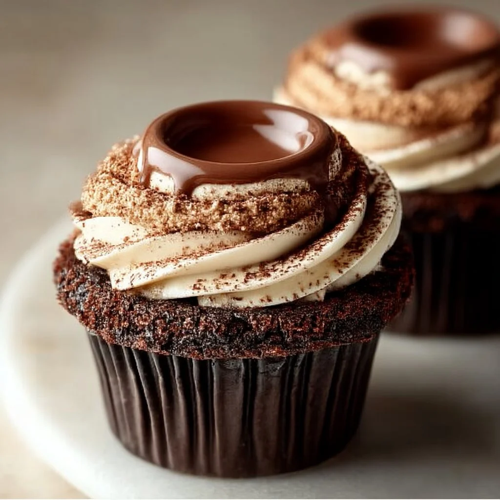 Irresistibly Decadent Chocolate Tiramisu Cupcakes You’ll Love