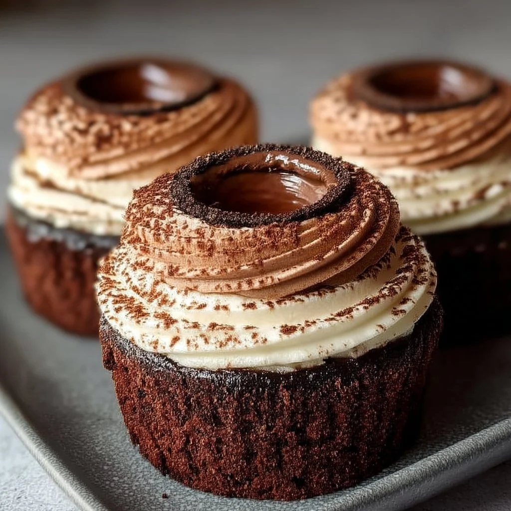 Irresistibly Decadent Chocolate Tiramisu Cupcakes You’ll Love