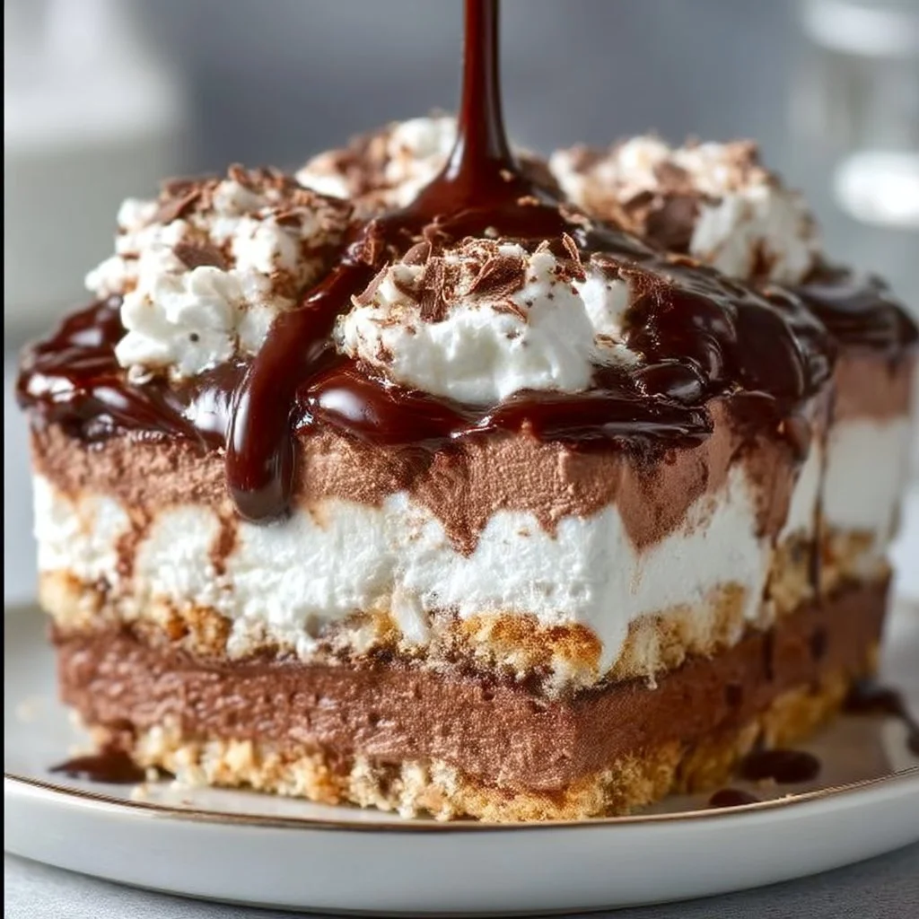 Keto Hot Chocolate Lasagna