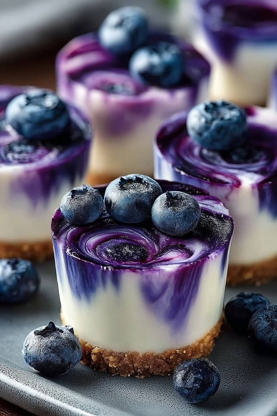 Low calorie blueberry desserts