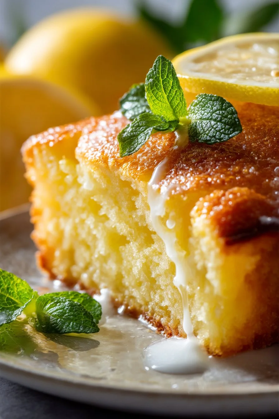 Moist Lemon Yogurt Cake (No White Flour) – Easy & Gluten-Free