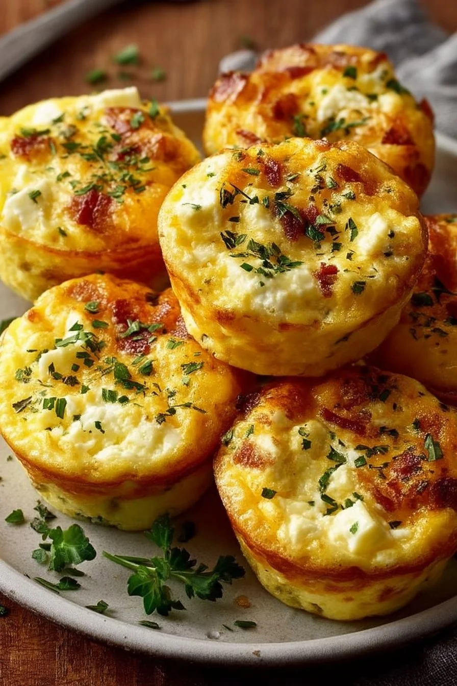 Muffin Tin Cottage Cheese Egg Bites