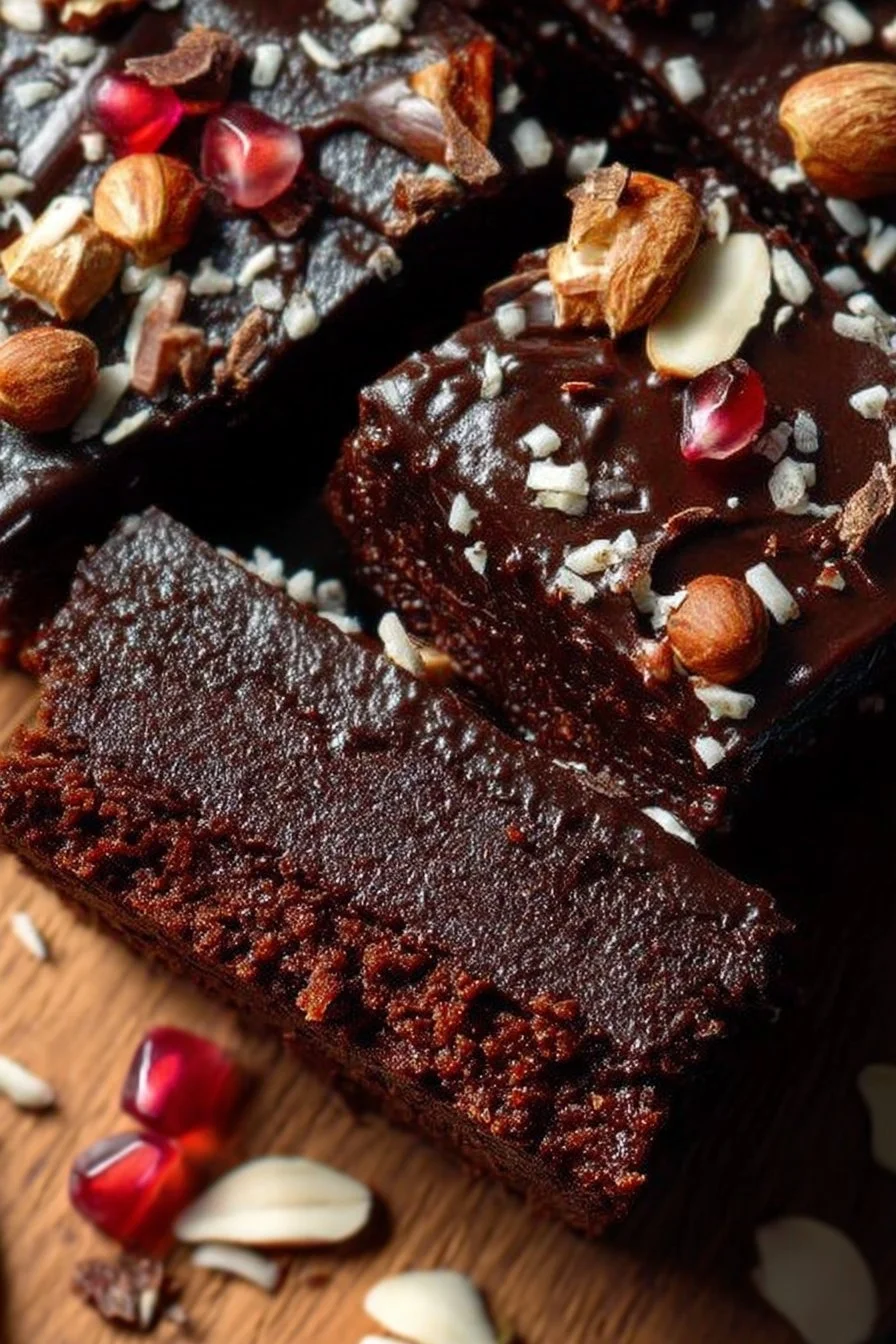 No Bake Brownies (Vegan, Gluten-Free, Small Batch)