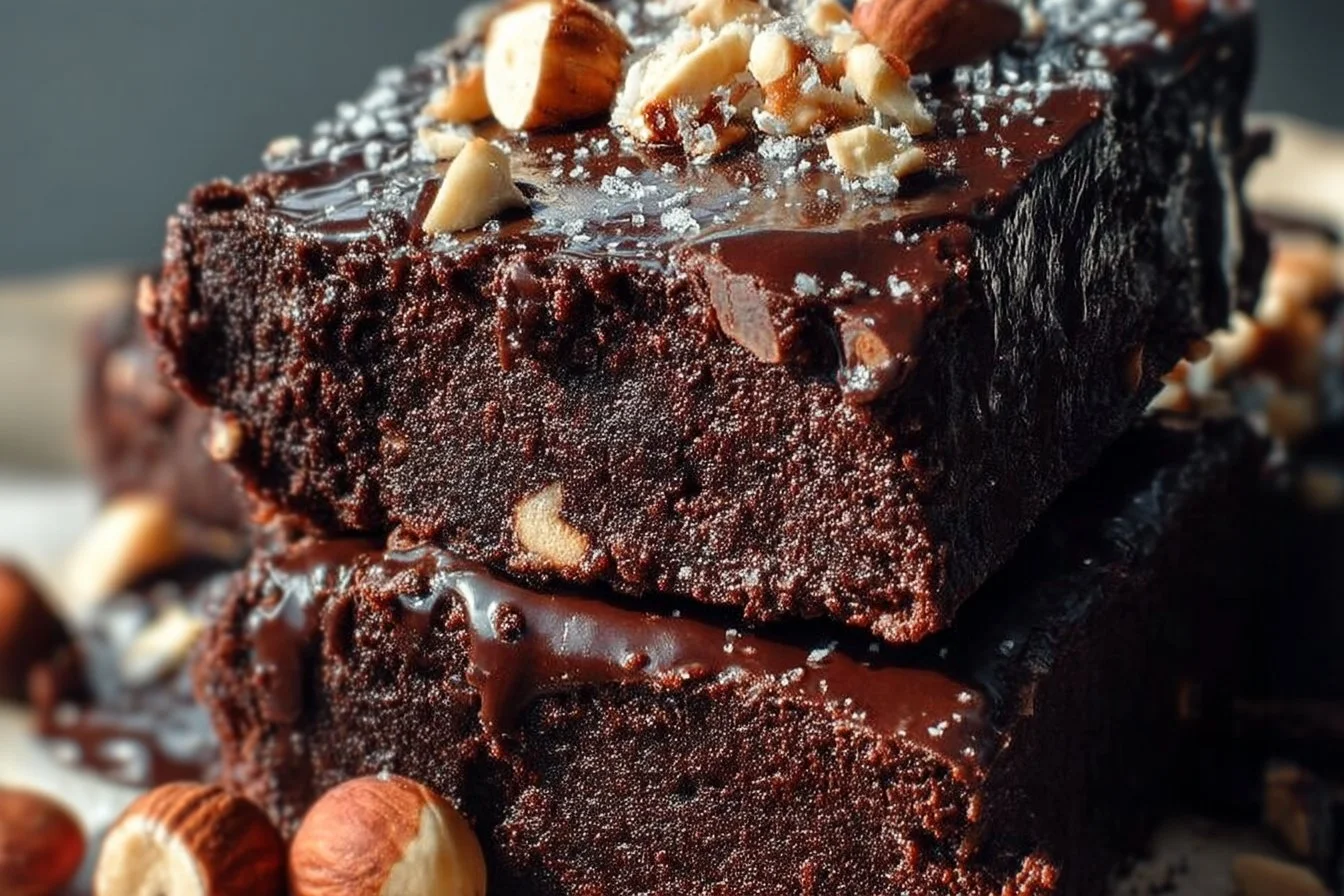 No Bake Brownies (Vegan, Gluten-Free, Small Batch)