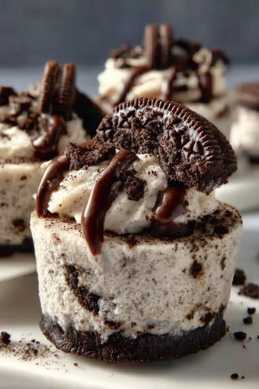 No-Bake Oreo Cheesecake Bites