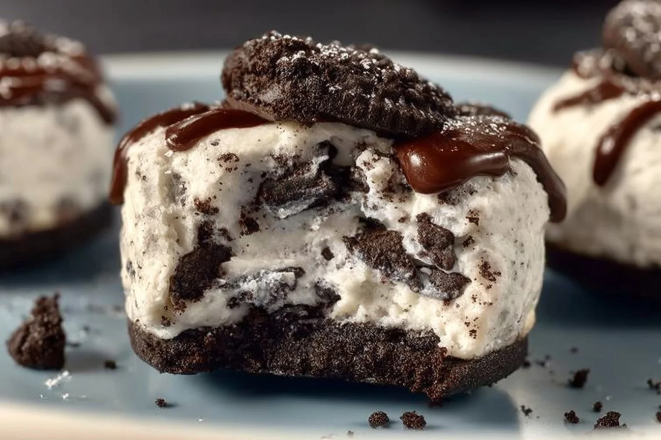 No-Bake Oreo Cheesecake Bites
