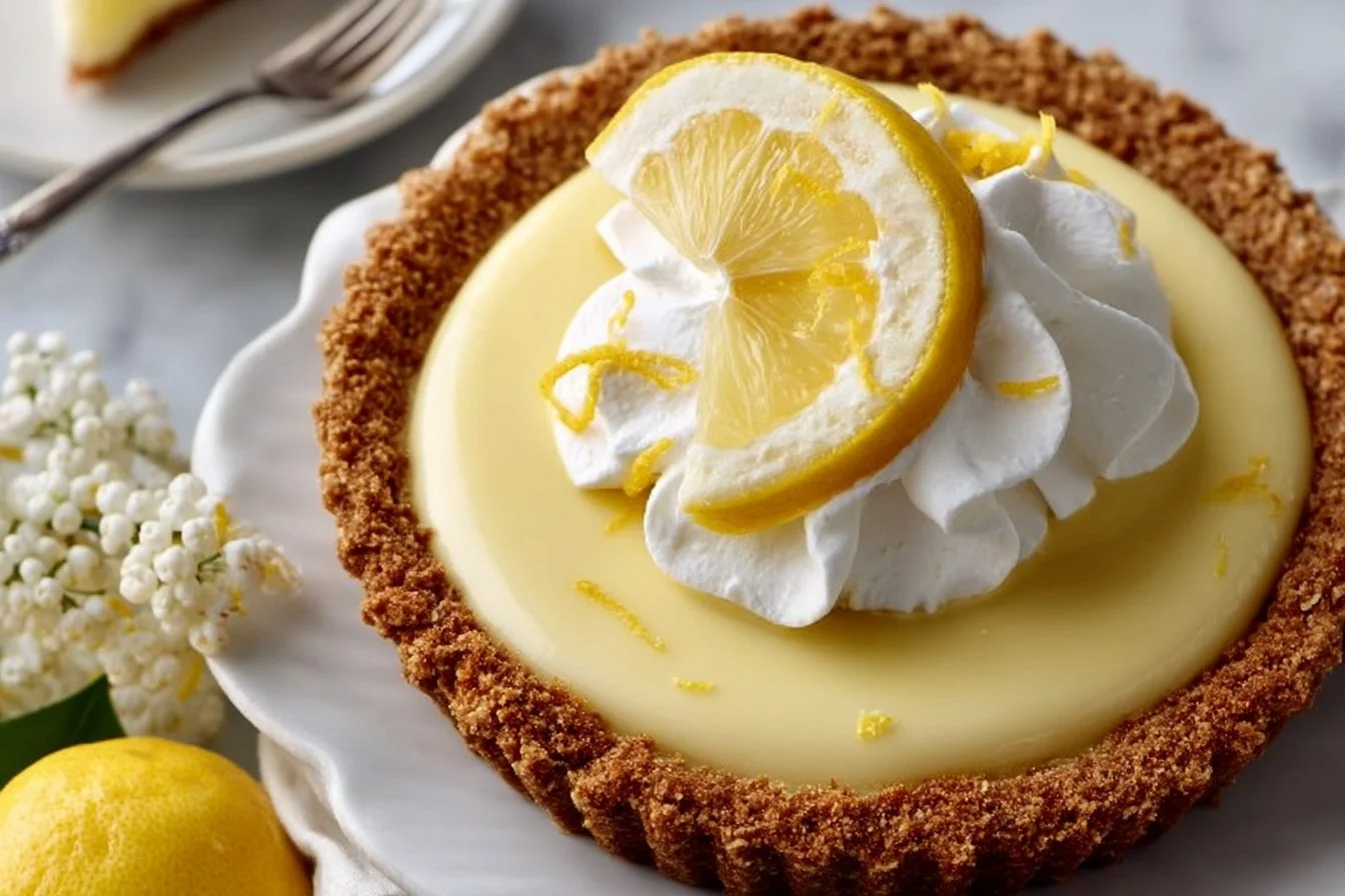 No-Bake Sugar-Free Lemon Pie Recipe
