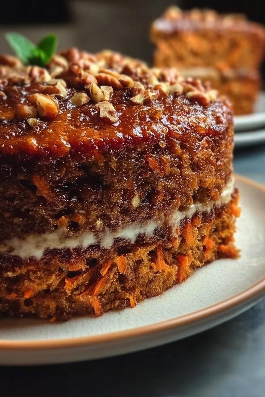 No Sugar No Flour Carrot Cake
