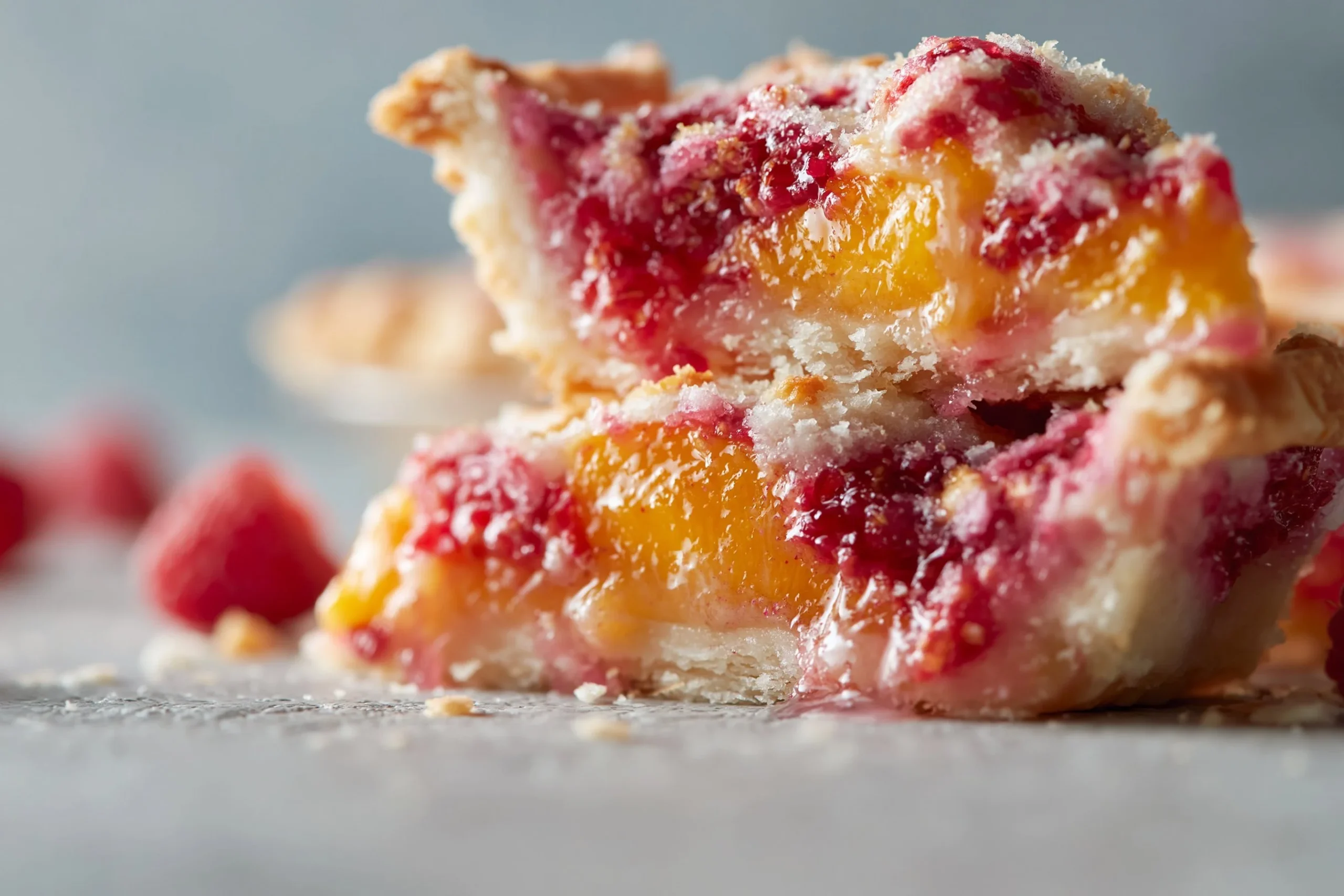 Peach Raspberry Pie