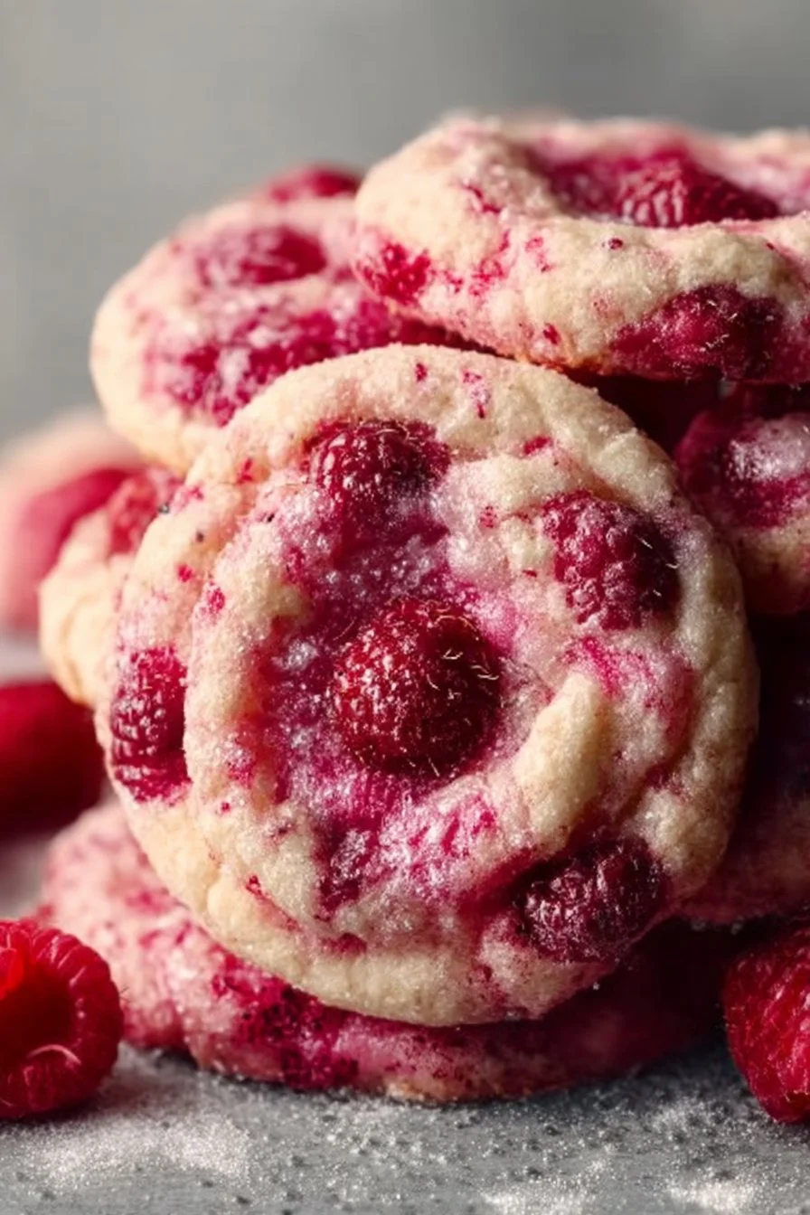 Raspberry Cookies