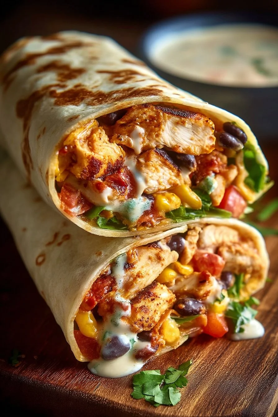 Southwest Chicken Wrap