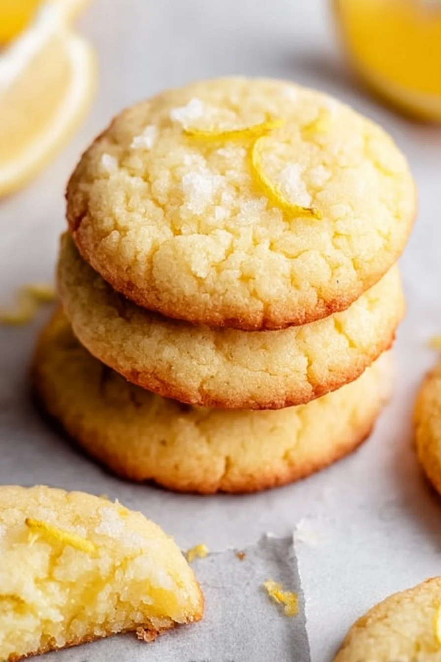 Zesty Sugar Free Lemon Cookies