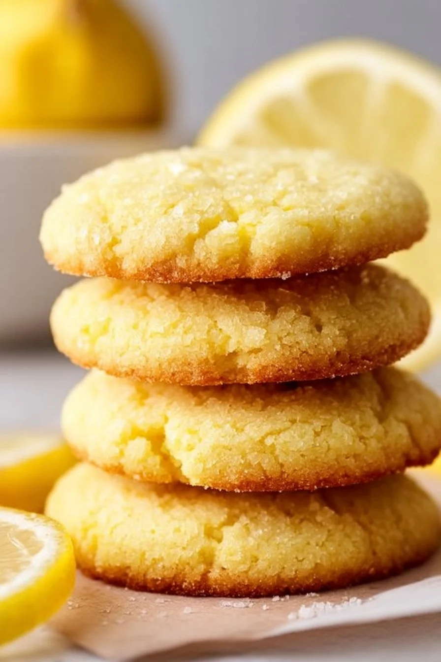 Zesty Sugar Free Lemon Cookies