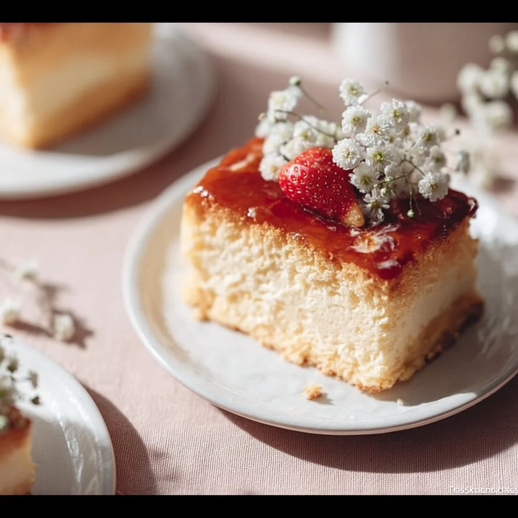 3-Ingredient Creamy Yogurt Cake: Why Everyone’s Calling It “Miracle Dessert” - Q8Rashaqa