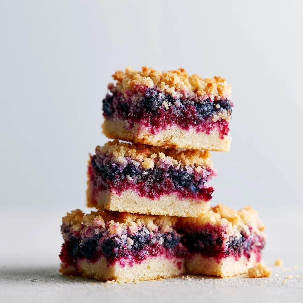 Blueberry Crumble Bars