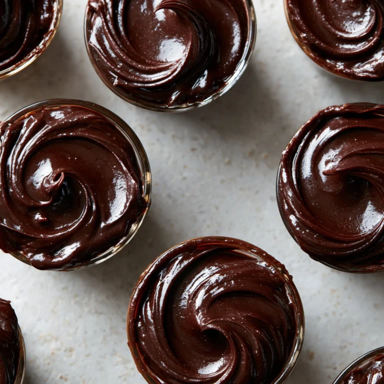 Delicious bowl of homemade chocolate pudding topped with whipped cream and chocolate shavings.