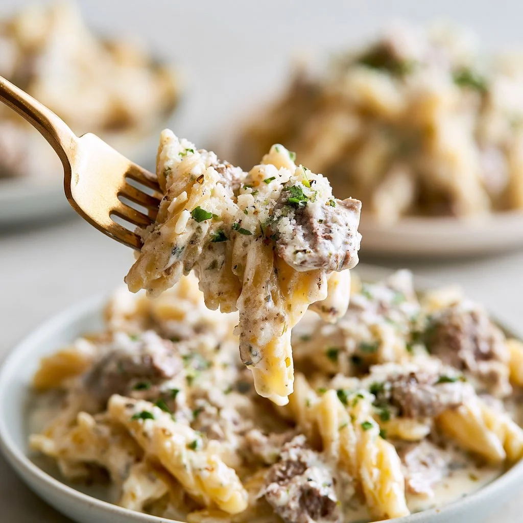 Creamy Beef Pasta