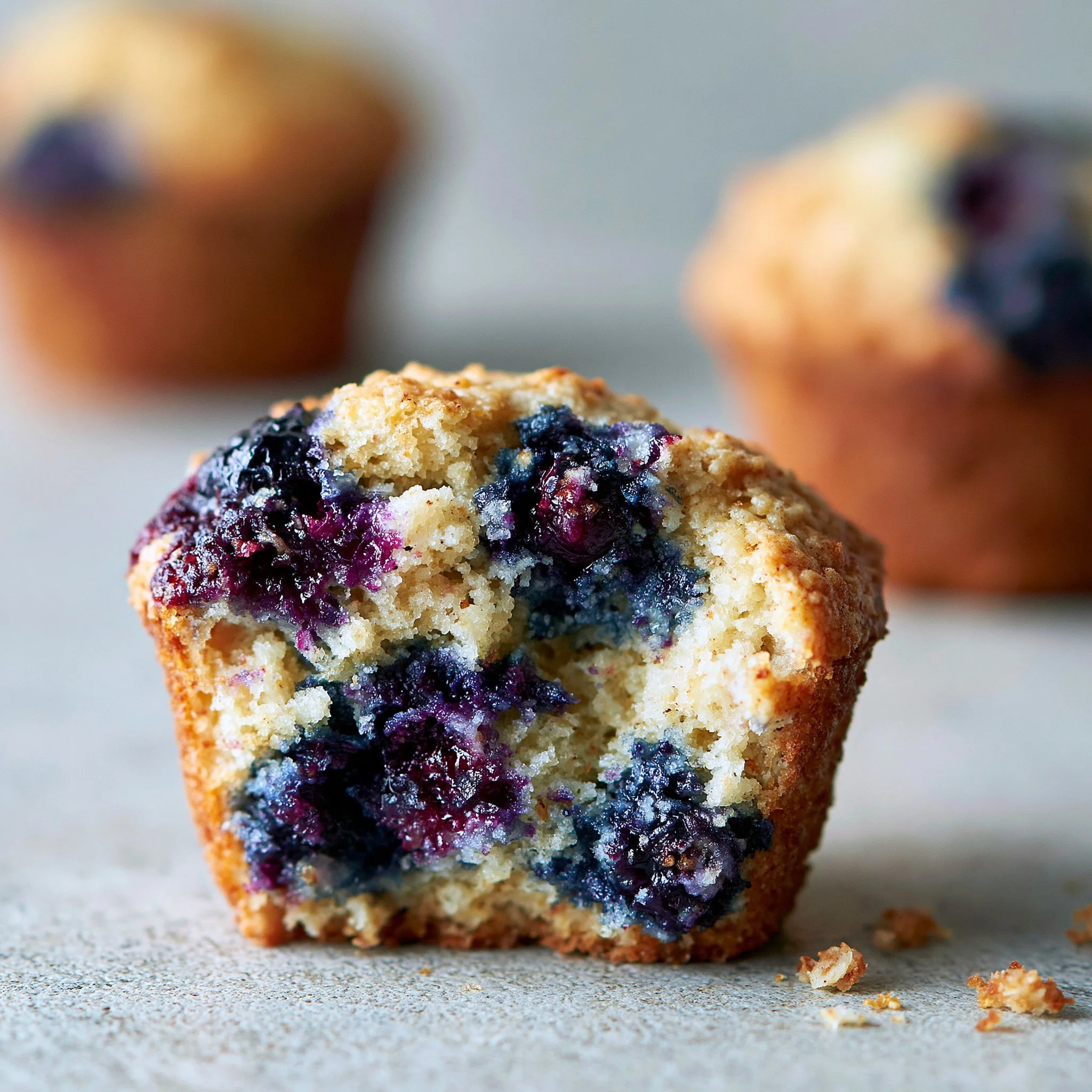 Diabetic Blueberry Muffins