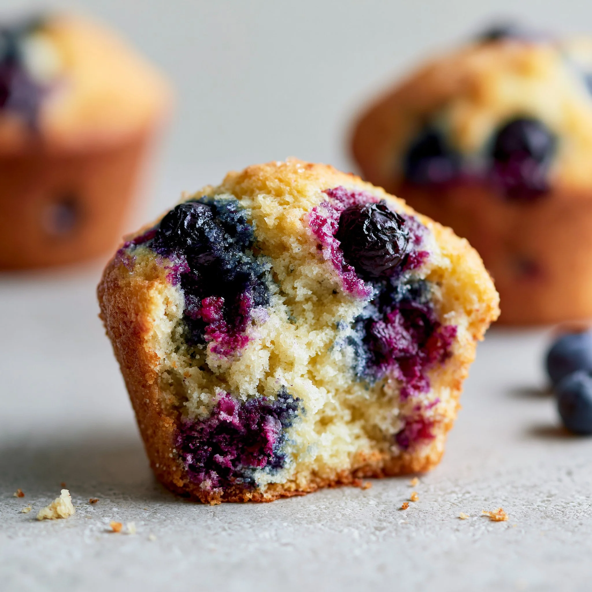 Diabetic Blueberry Muffins