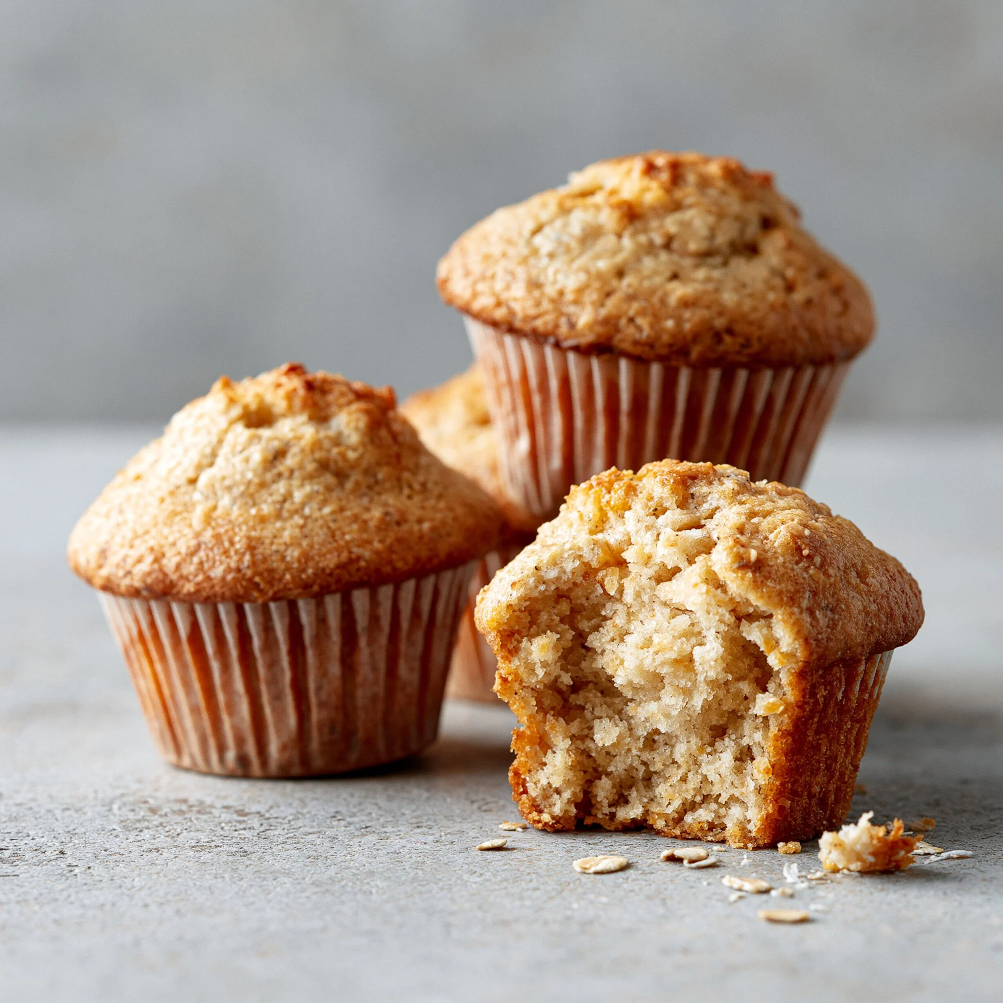 Greek Yogurt Banana Muffins