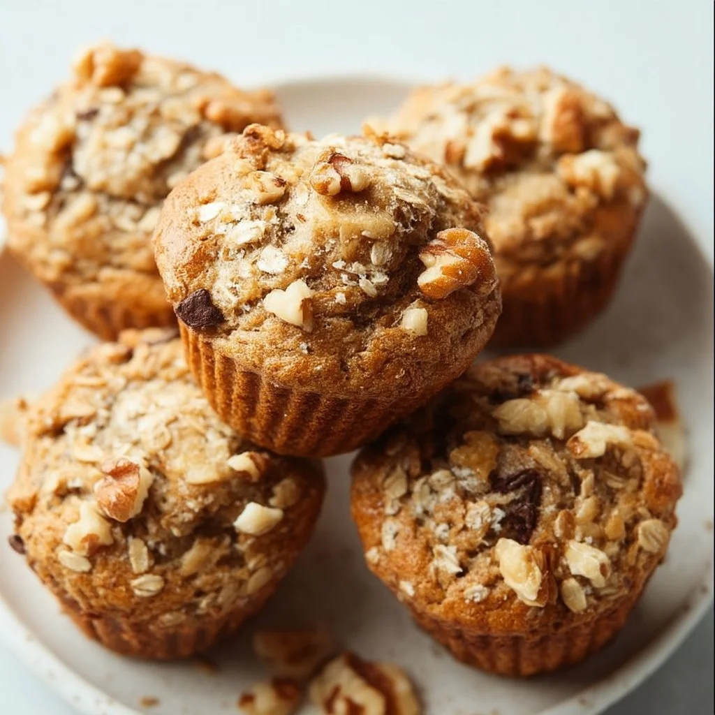 Guilt-Free Low Calorie Anti-Inflammatory Banana Muffins