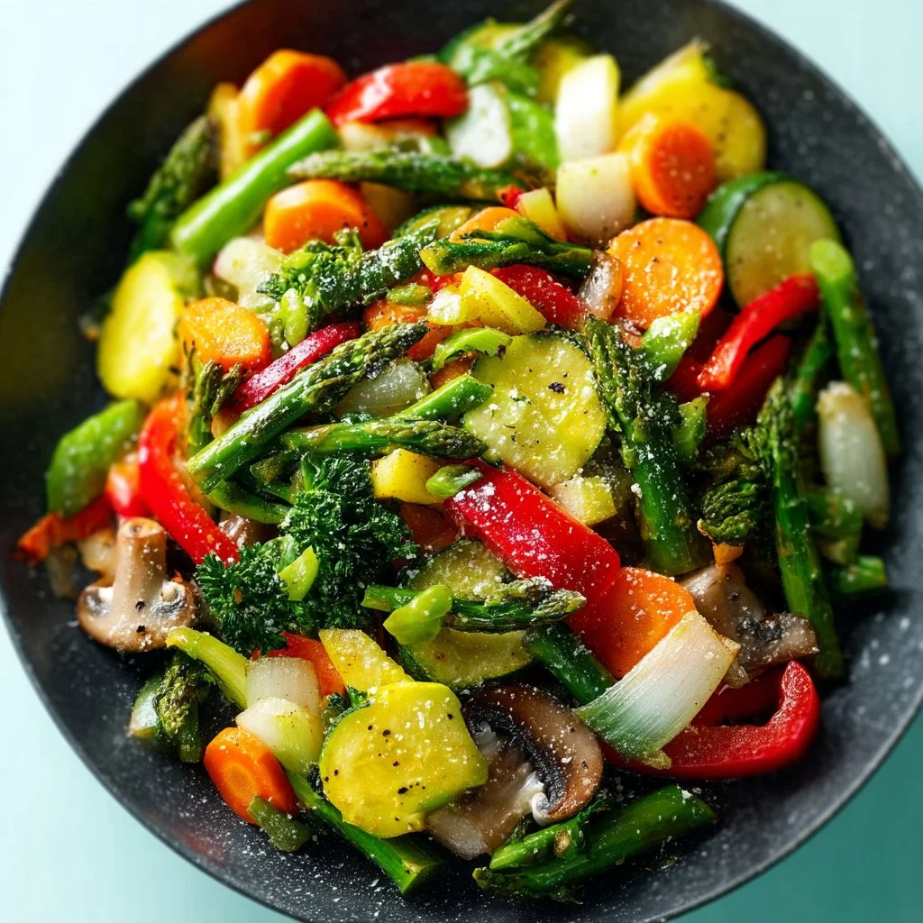 Healthy Sauteed Vegetables Recipe