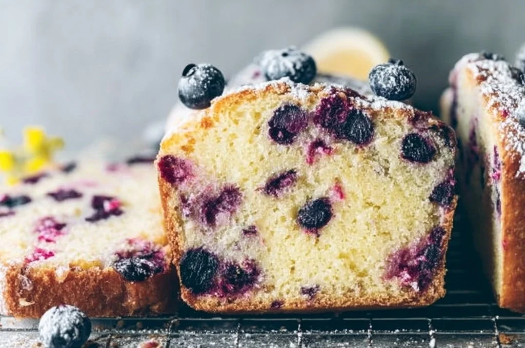 Lemon Blueberry Loaf Cake