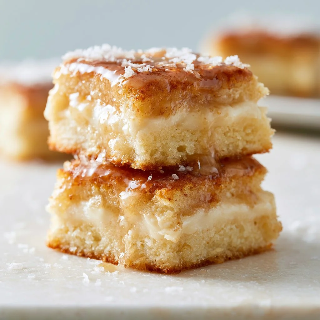 Maple Donut Bars