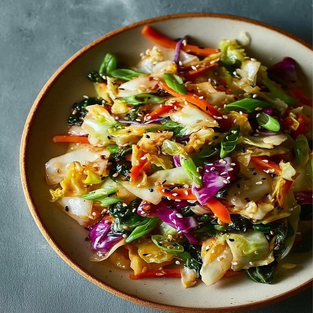 Quick & Healthy Cabbage Stir-Fry Recipe
