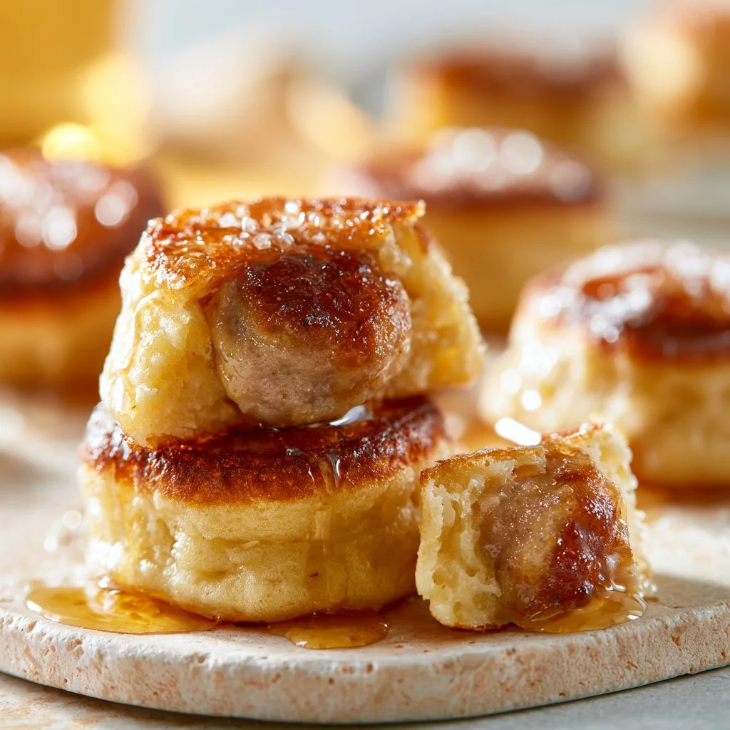 Sausage Pancake Bites