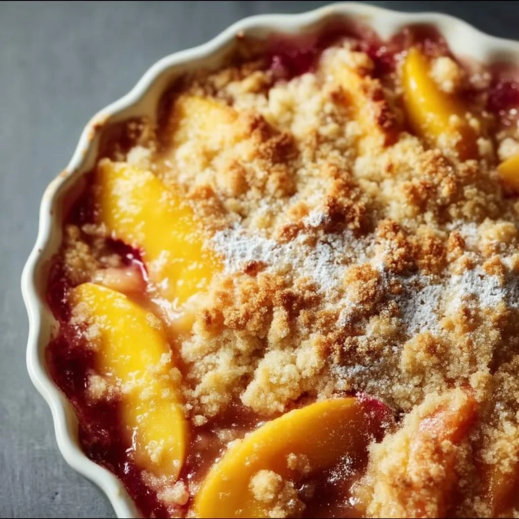 Sugar-Free Peach Cobbler