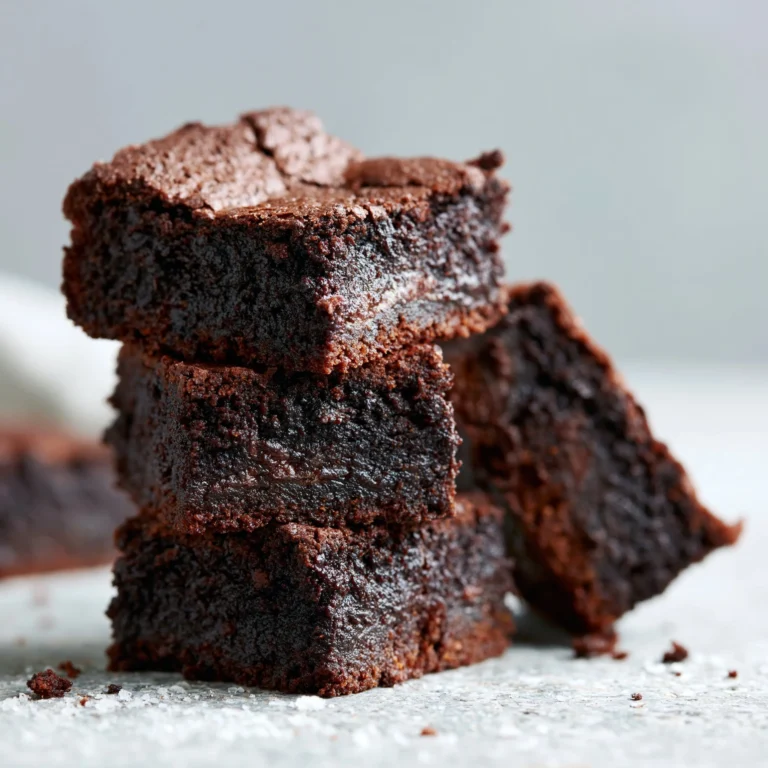 Delicious zero sugar brownies made with Greek yogurt for a healthier dessert option.