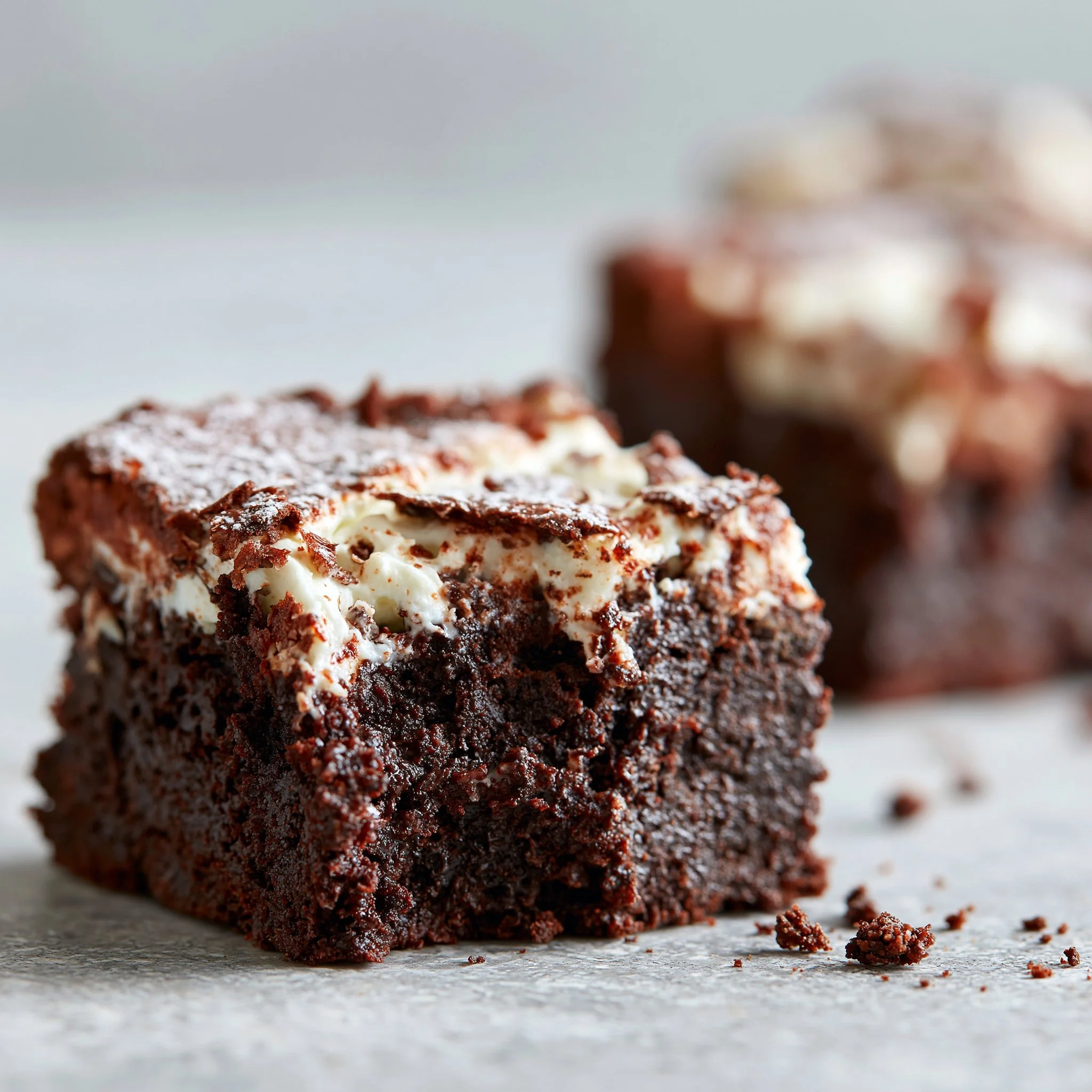 Zero Sugar Brownies with Greek Yogurt