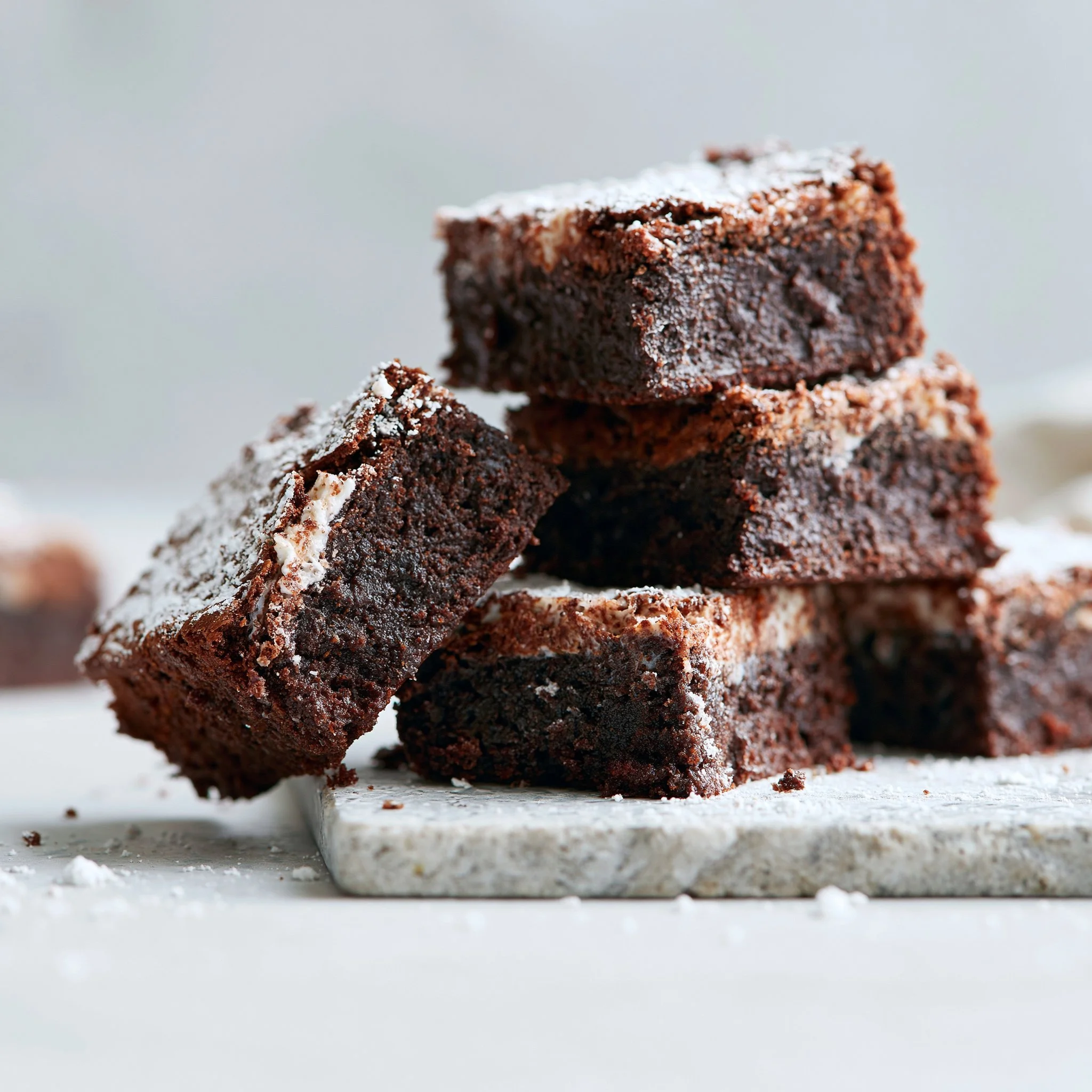 Zero Sugar Brownies with Greek Yogurt