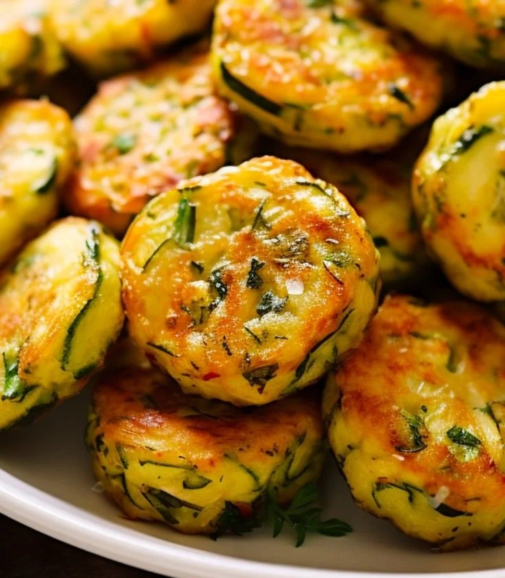 Zucchini Garlic Bites